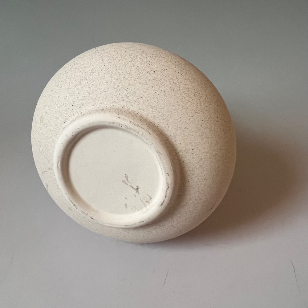 Modern Speckled Ceramic Bud Vase Neutral Minimalist Scandinavian Decor 6" - Picture 2 of 6